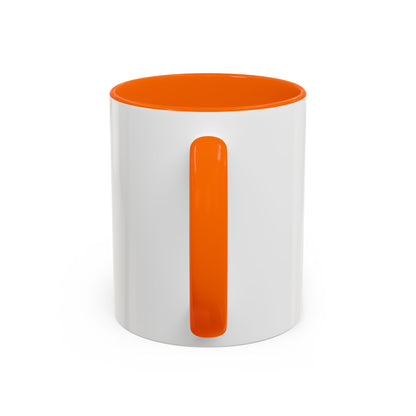 Stacking My Savings Accent Coffee Mug - Fun Finance Gift for Coffee Lovers