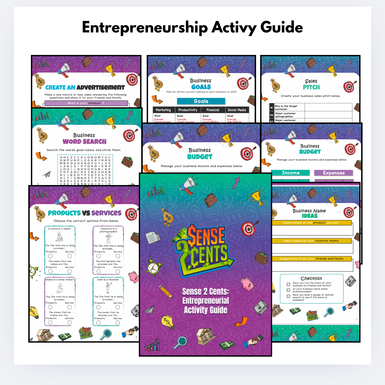 Money Matters Bundle: Virtual Course + Beginner Flash Cards + Parent's Guide